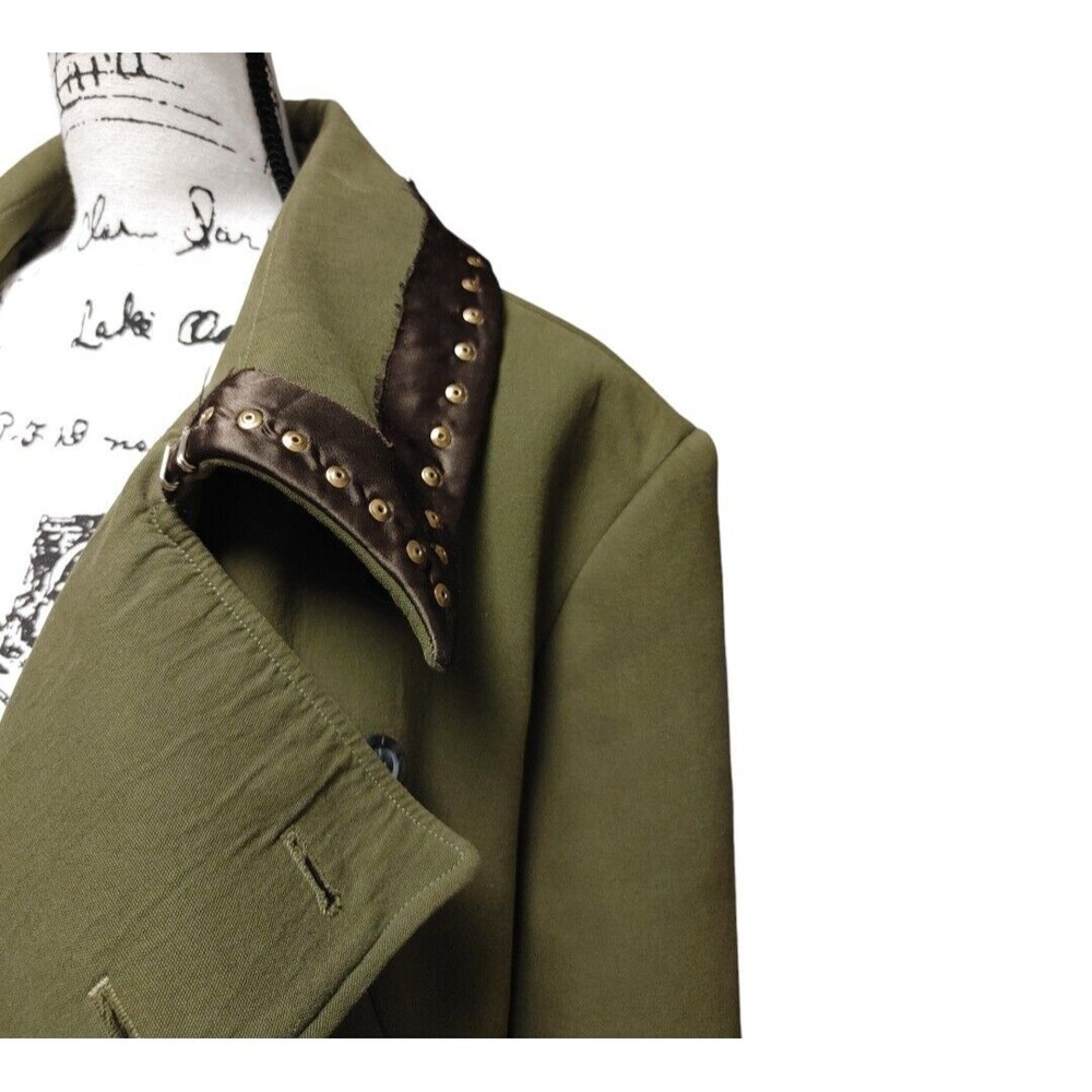 Military Double Breasted Coat by Realzz Official Sz L - Picture 7 of 12
